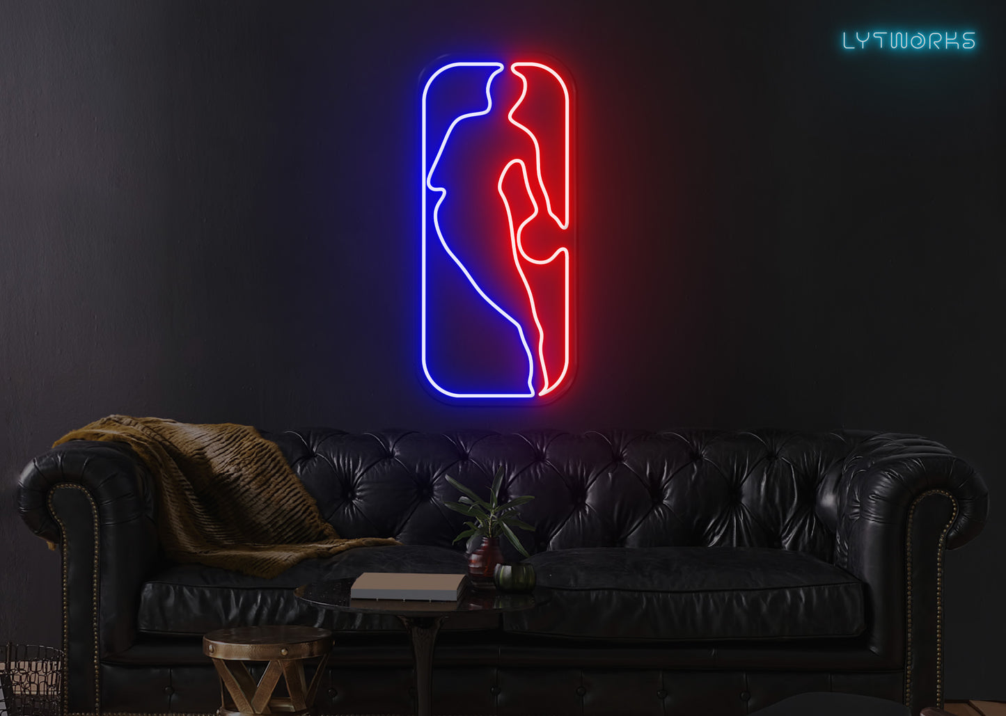 NBA Logo Neon Sign