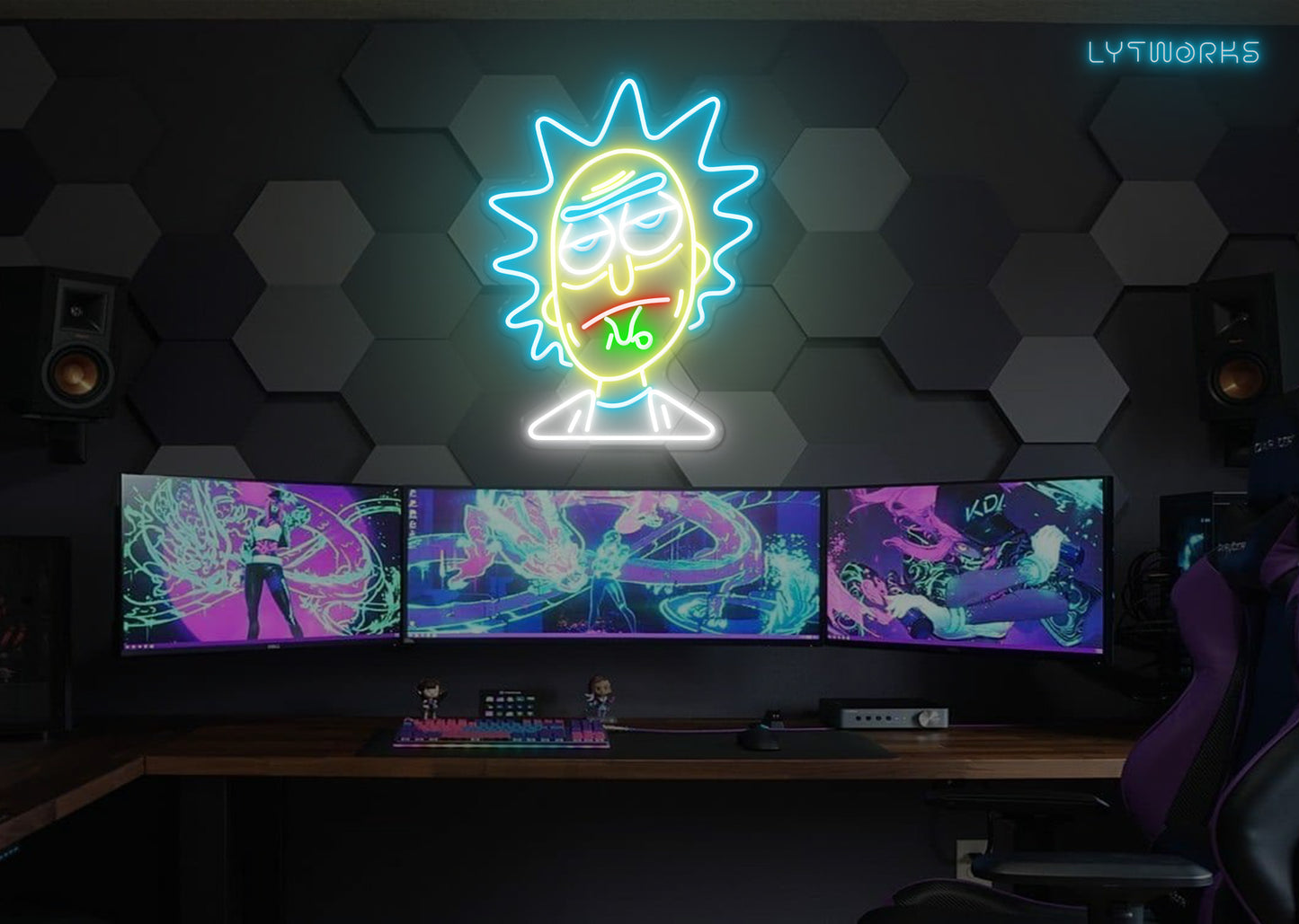 Tipsy Rick Neon Sign