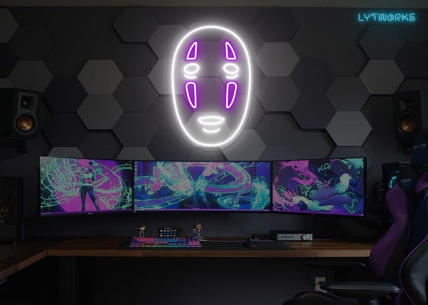 Neon "Spirited Away: No Face