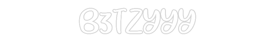 Custom Neon: B3TZYYY