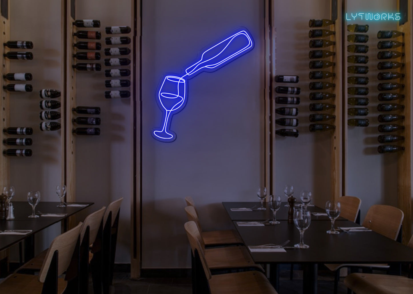 Neon Wine Time
