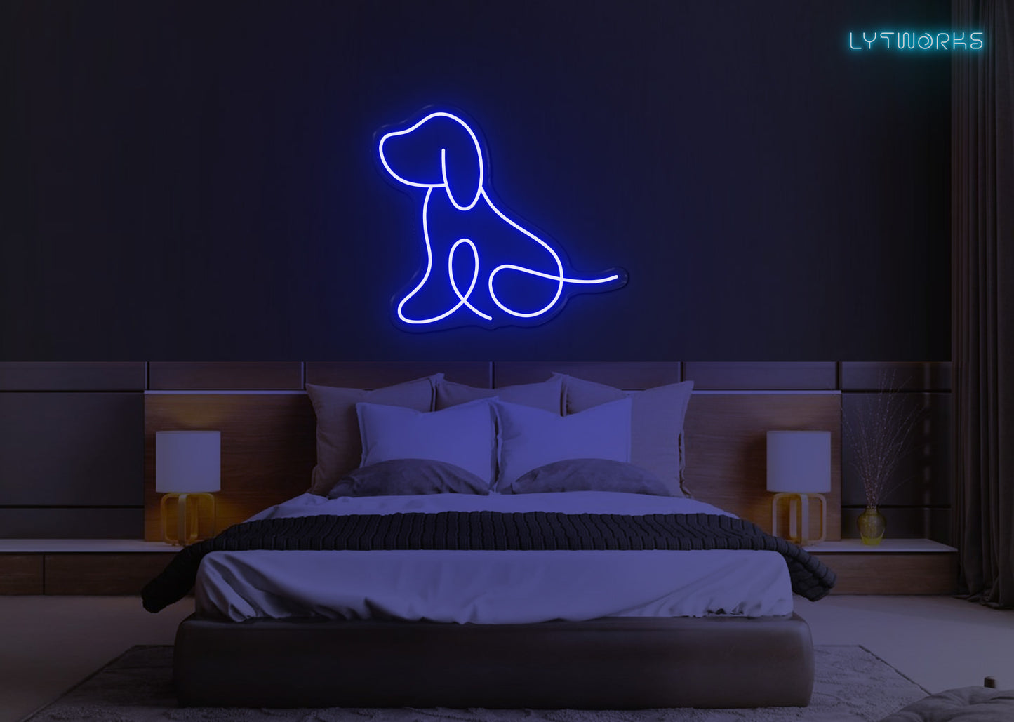 Neon Pup Art