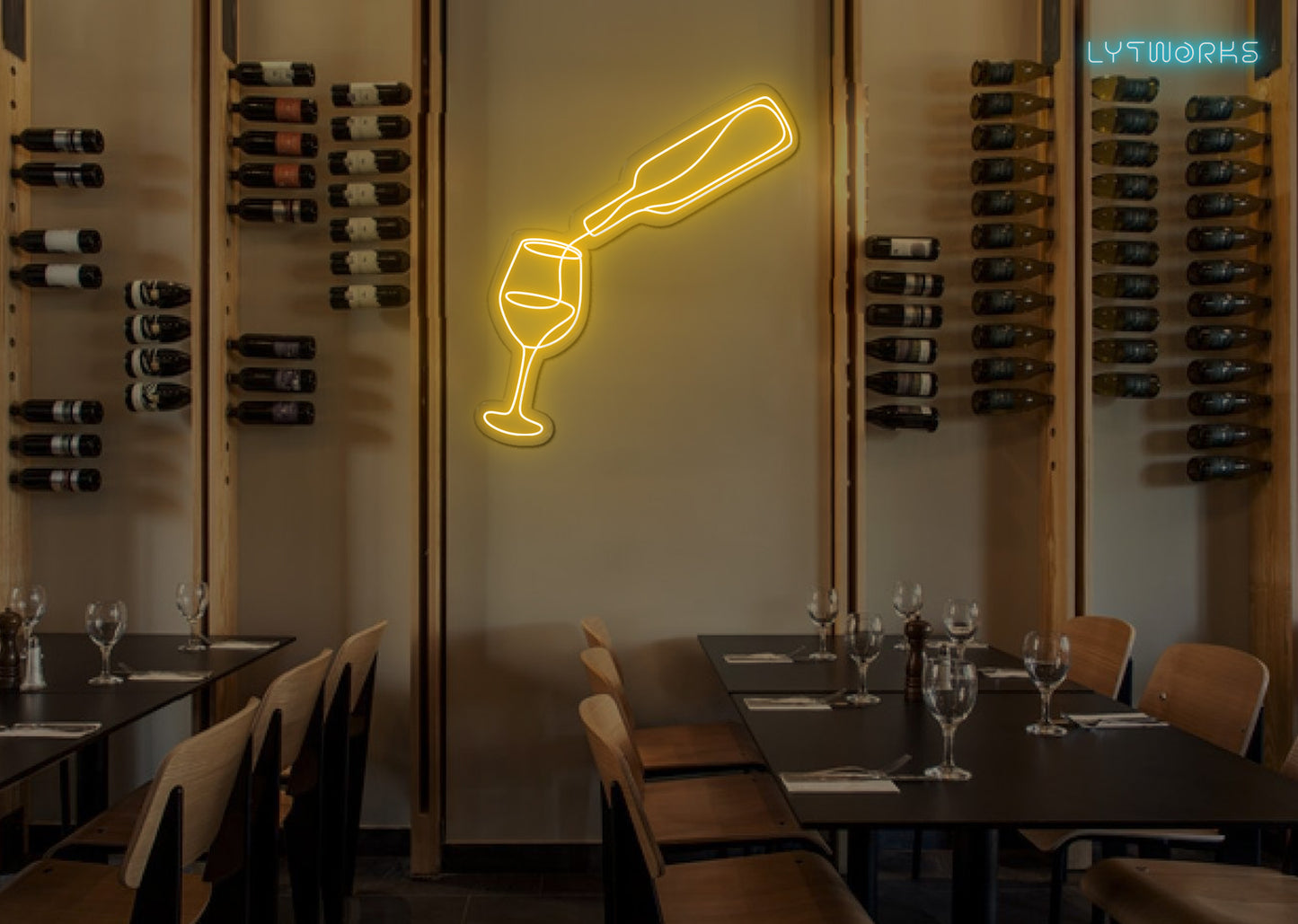 Neon Wine Time