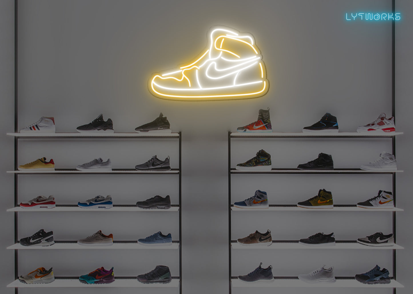 Neon Jordans