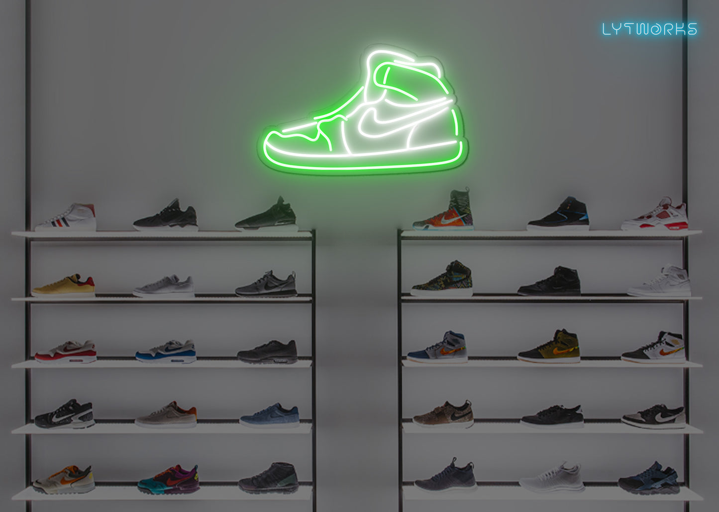 Neon Jordans