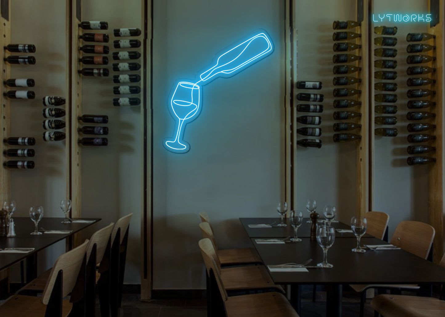 Neon Wine Time