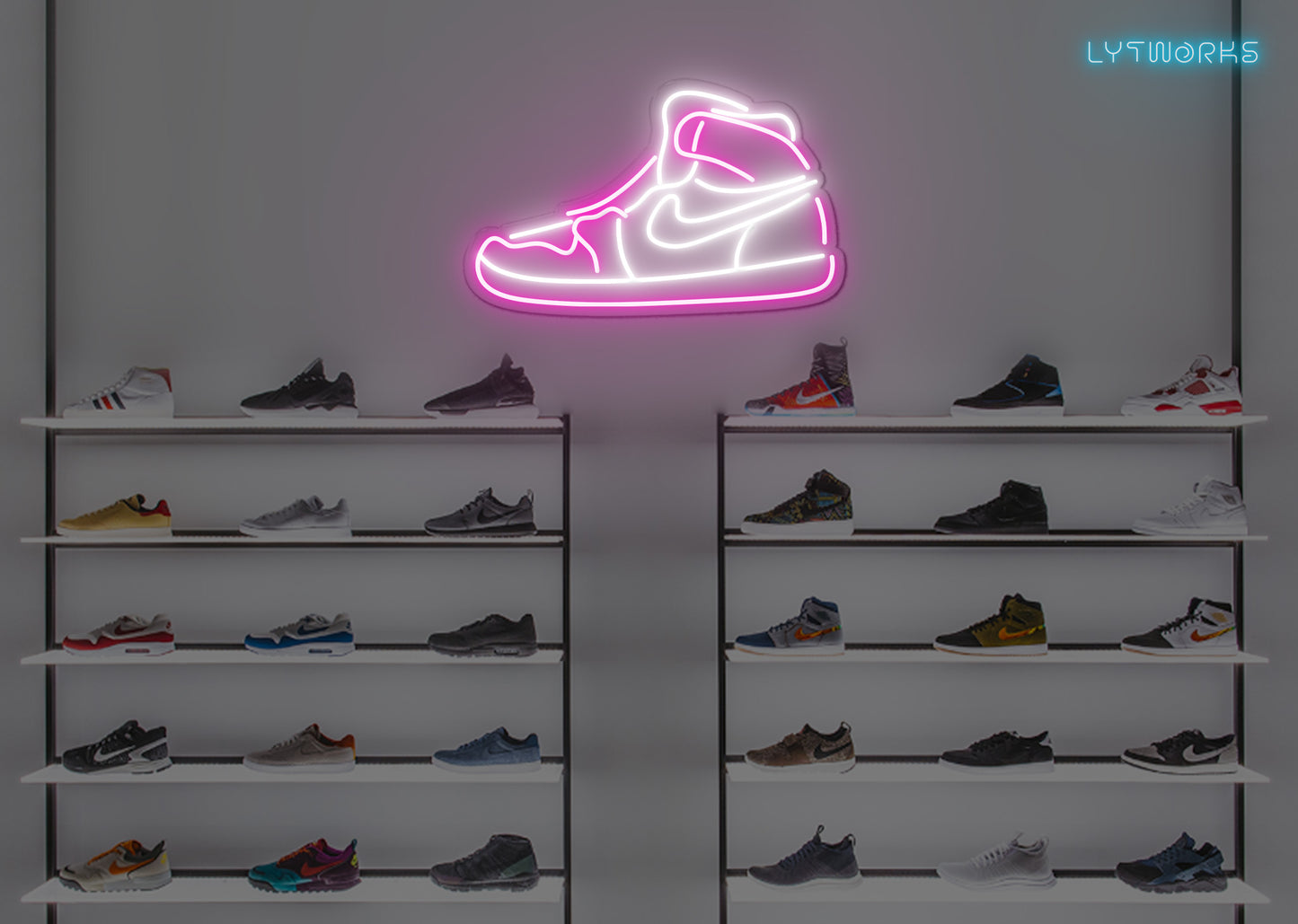 Neon Jordans