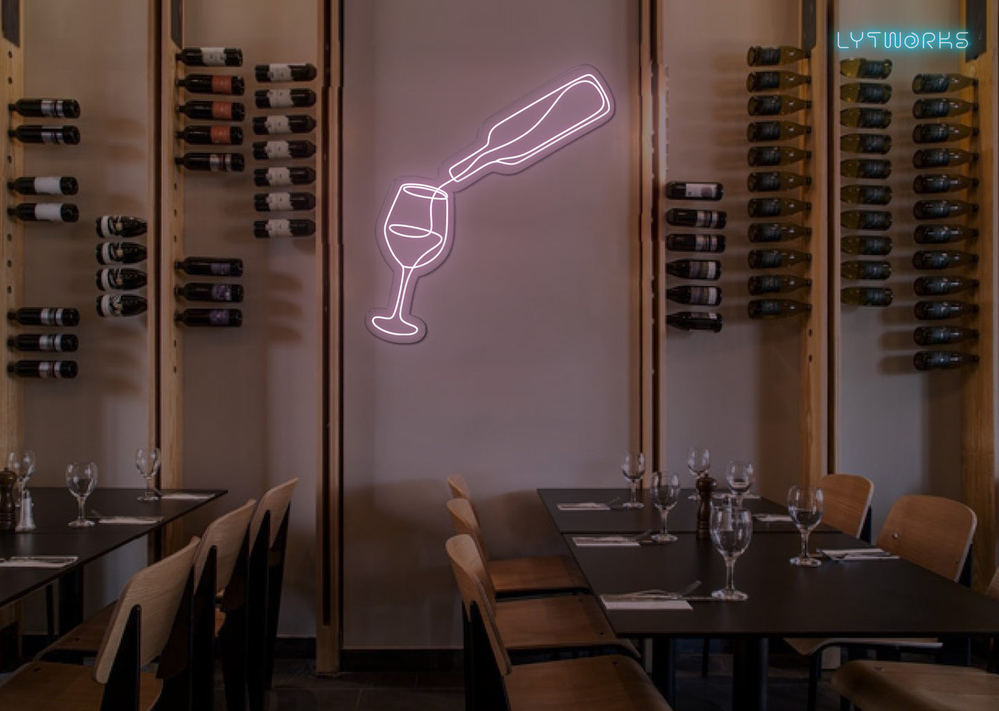 Neon Wine Time