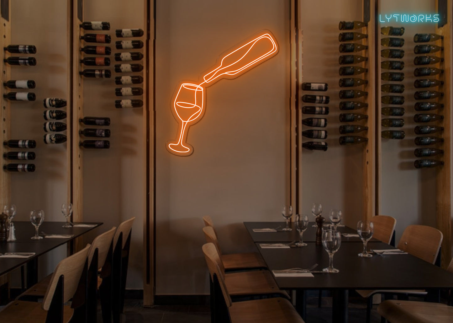Neon Wine Time