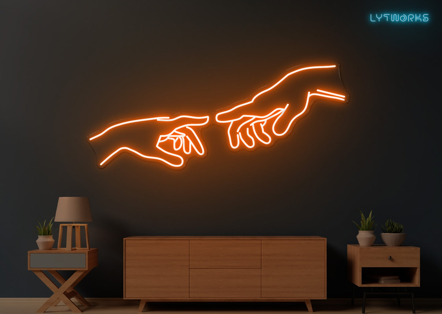Creation of Adam, Hands of God