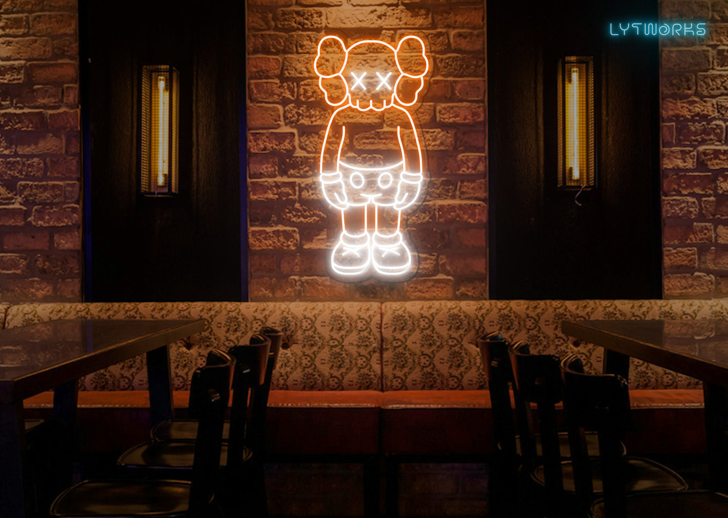 Neon KAWS Companion
