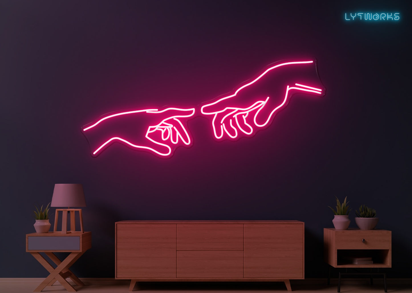 Creation of Adam, Hands of God