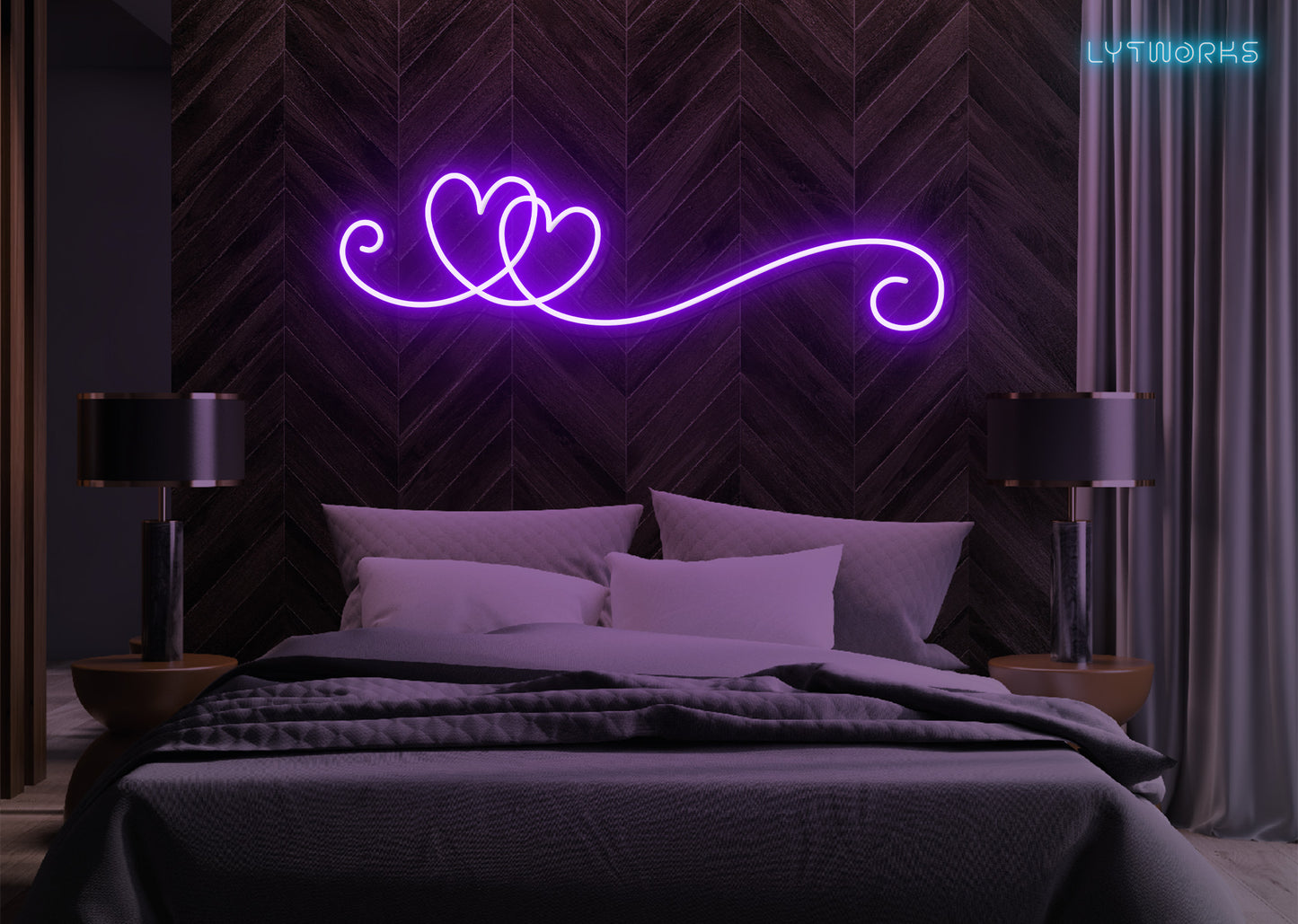 Neon Hearts