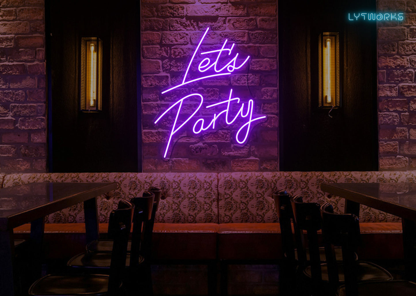 Neon "Lets Party"