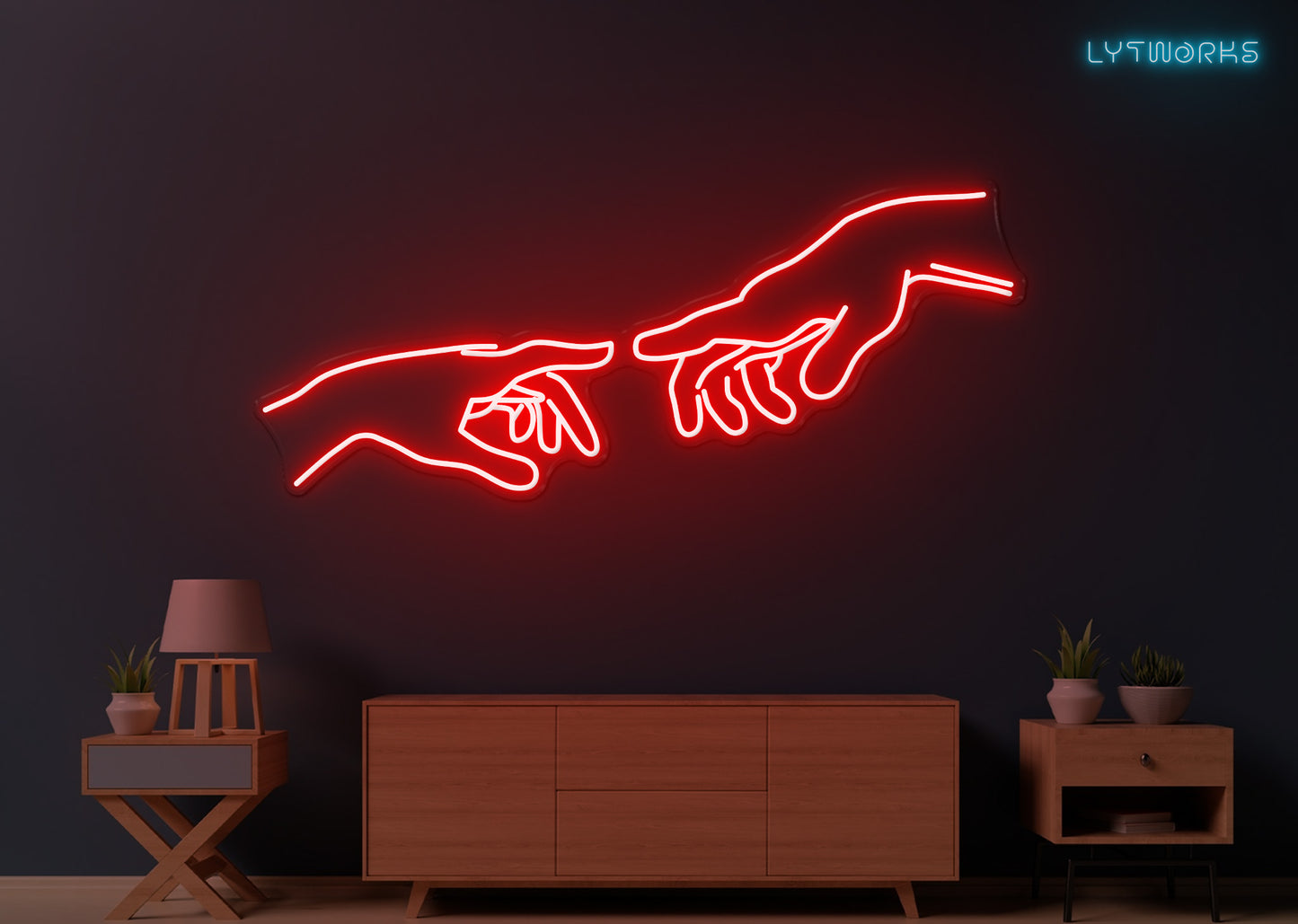 Creation of Adam, Hands of God