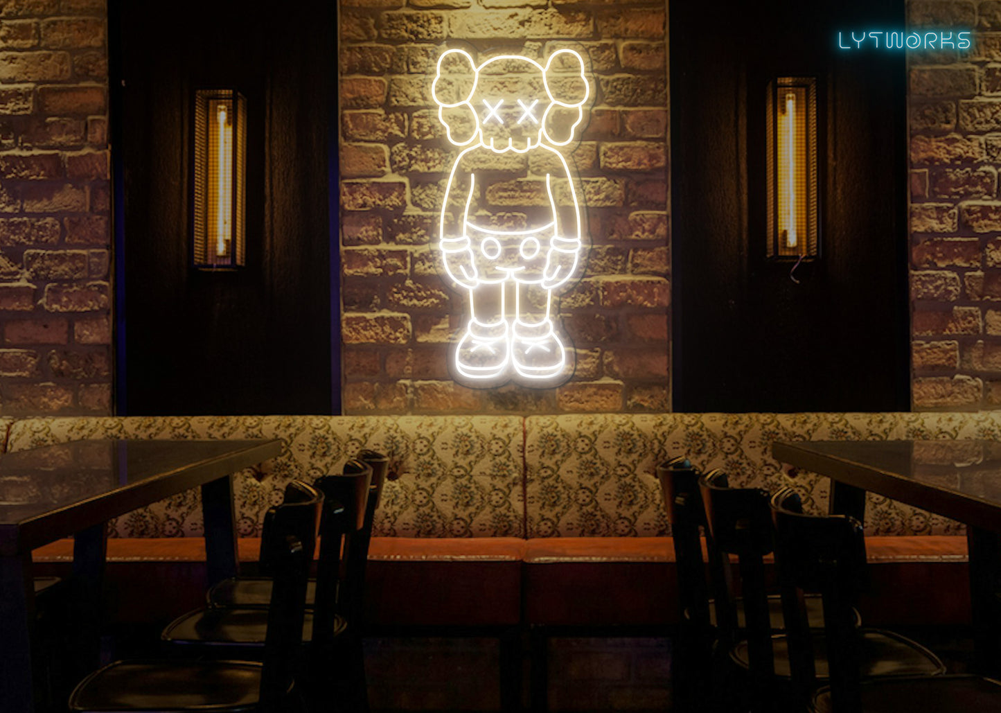 Neon KAWS Companion