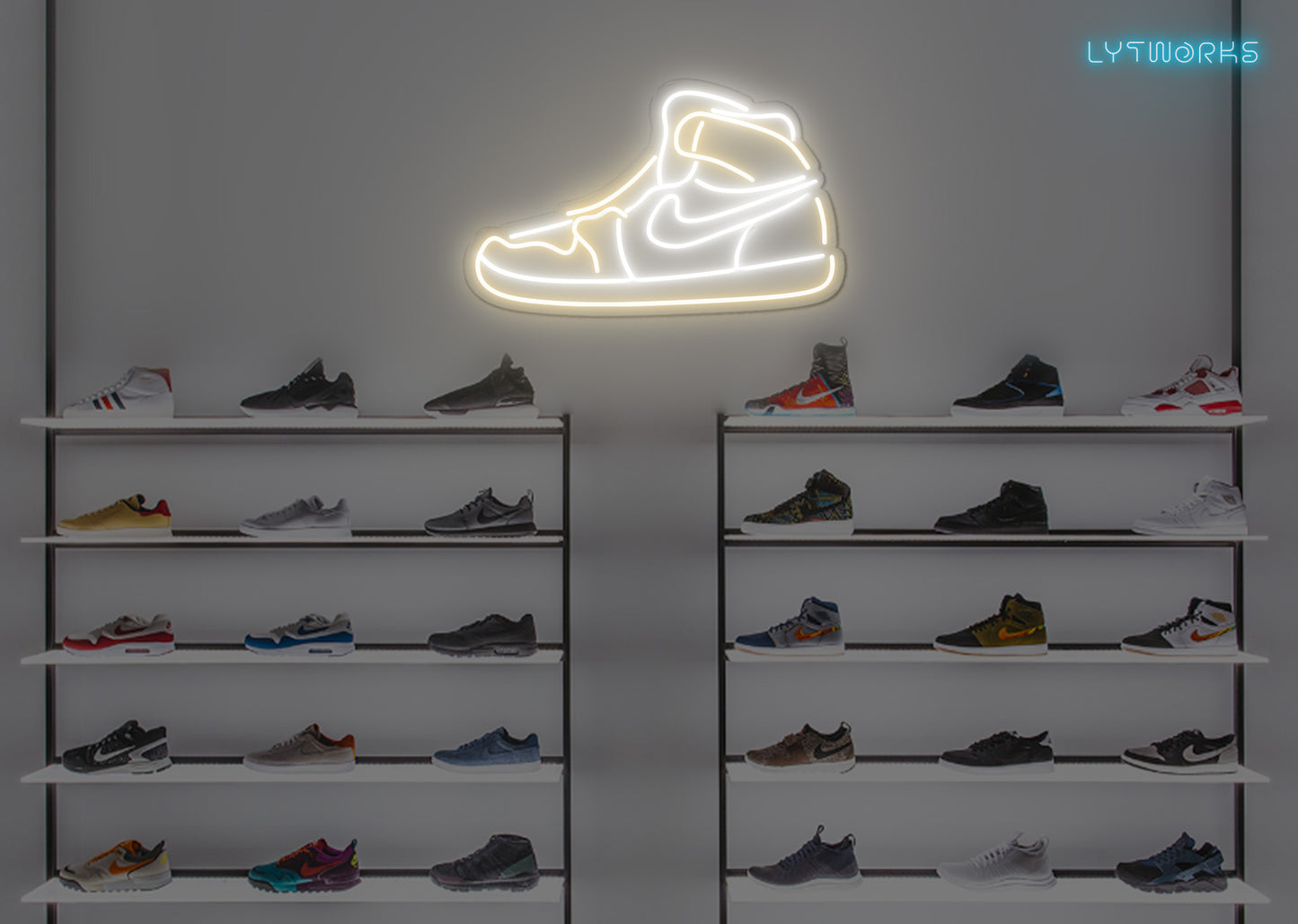Neon Jordans