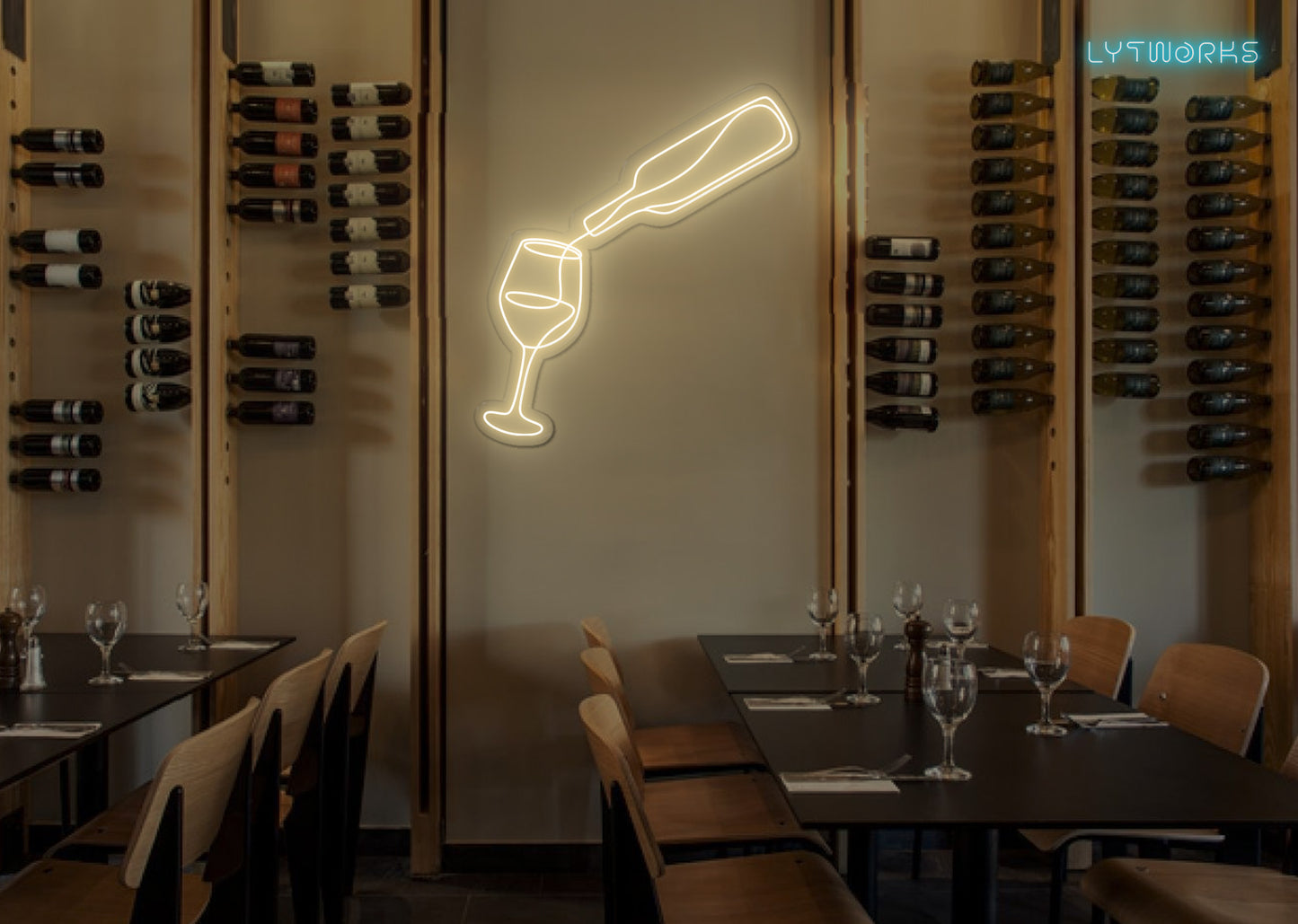Neon Wine Time