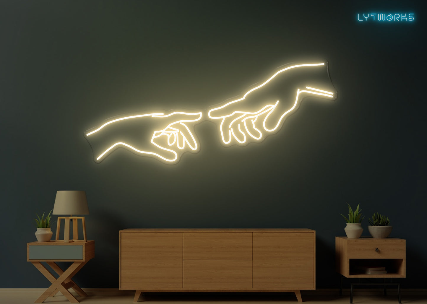 Creation of Adam, Hands of God
