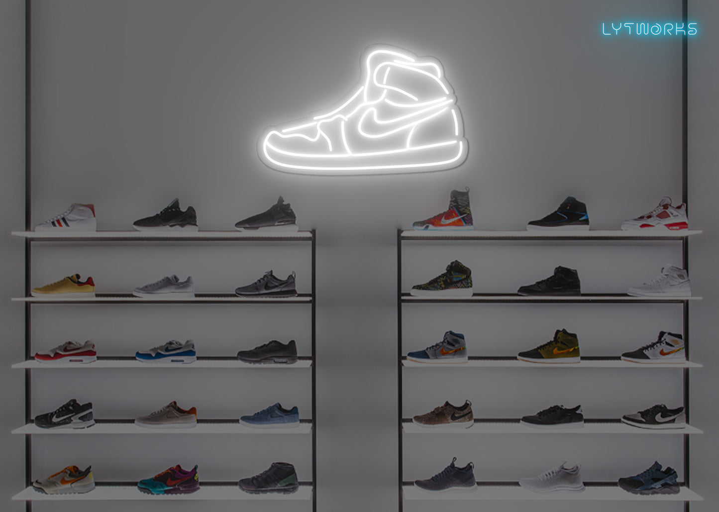 Neon Jordans