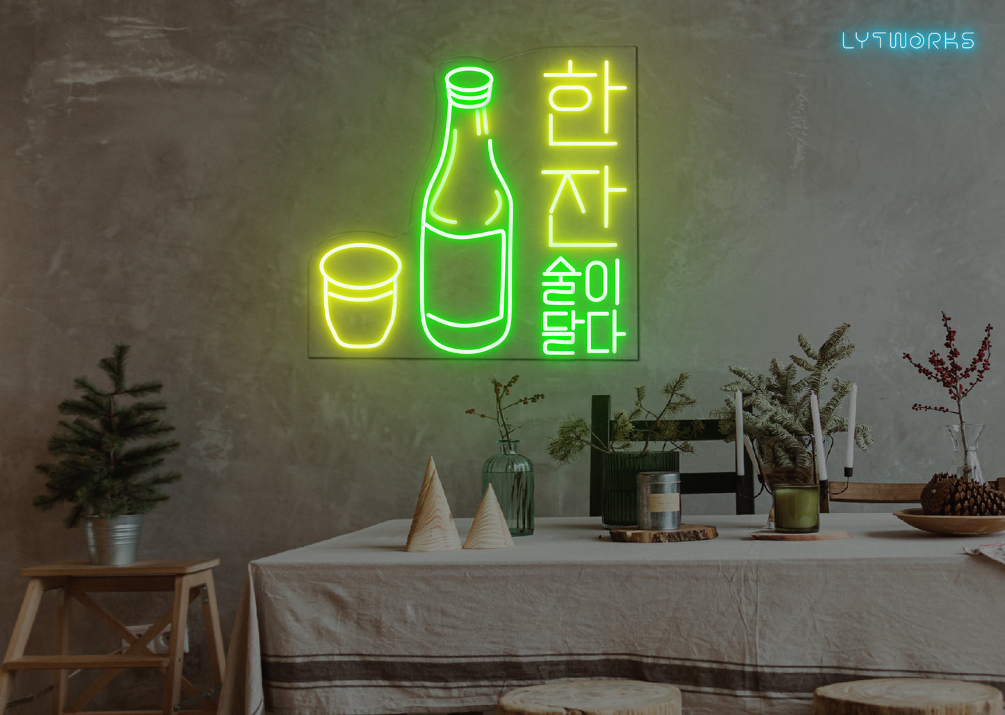 Soju Neon Sign