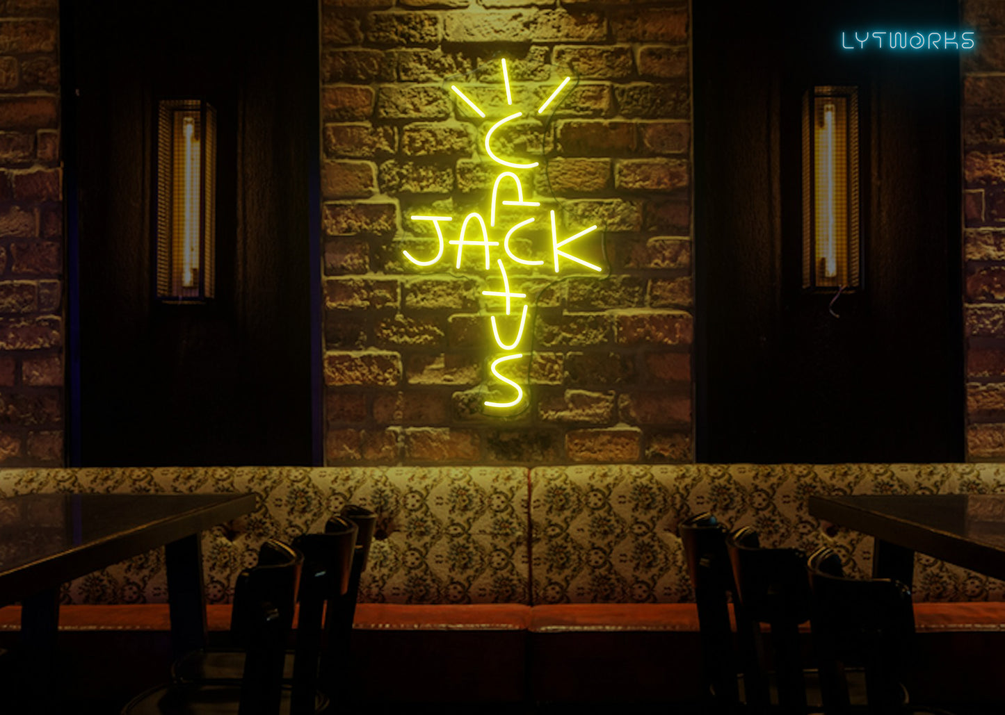 Travis Scott "Cactus Jack" Neon