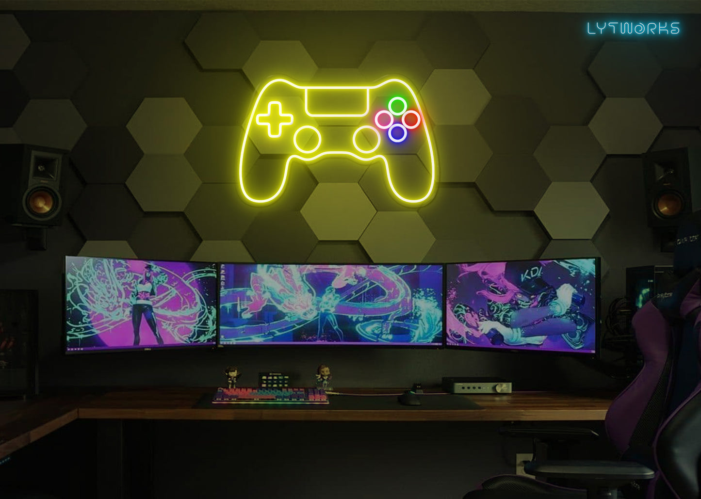 Neon Gamers Controller