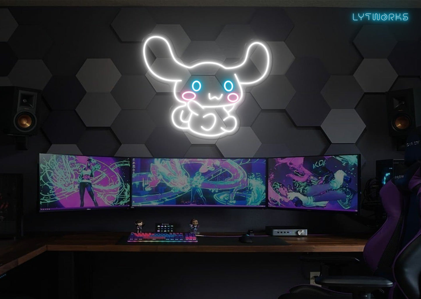 Neon Cinnamoroll