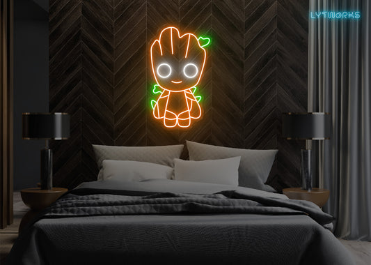 Neon Guardians of the Galaxy Groot