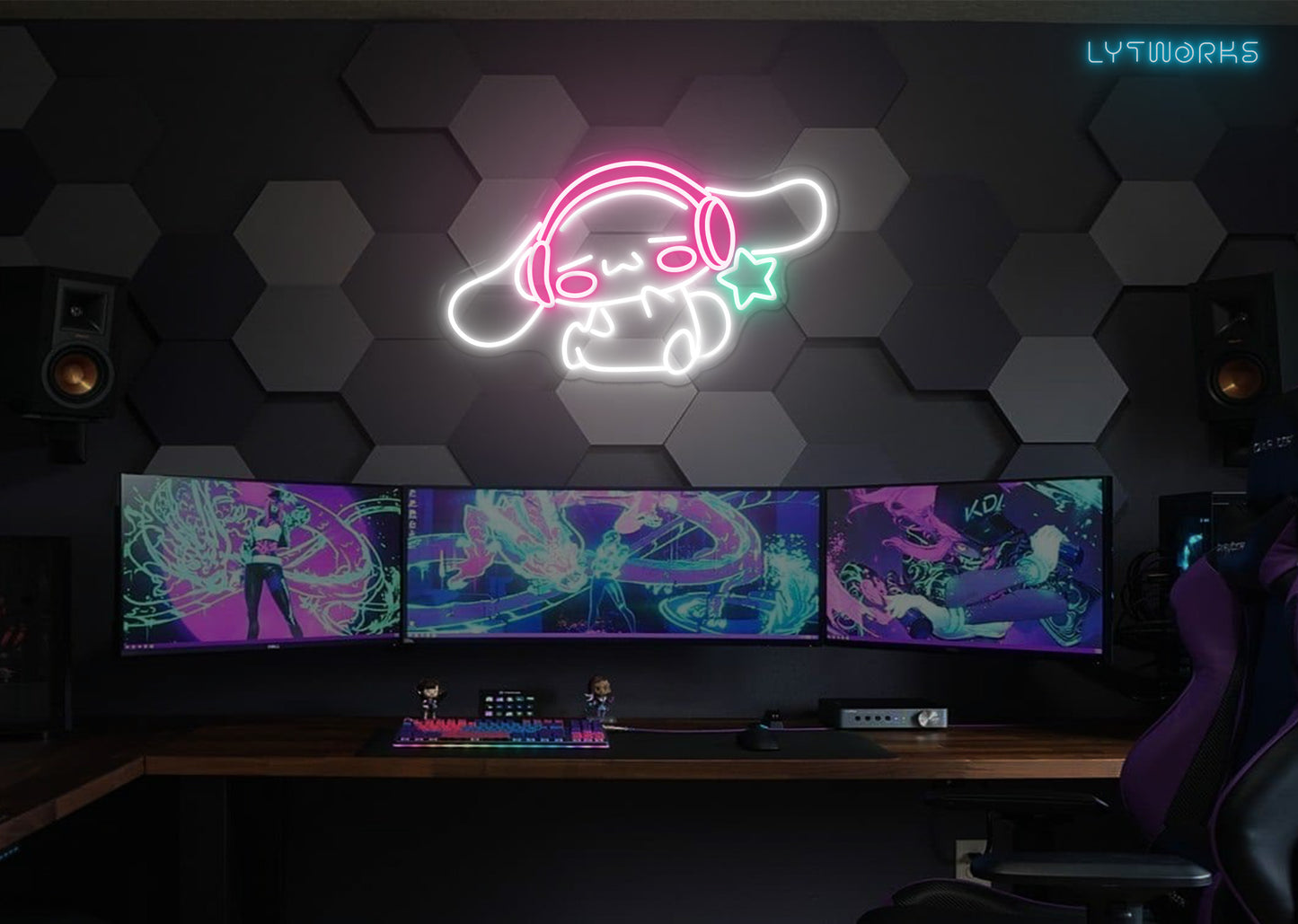 Cinnamoroll Vibe Neon