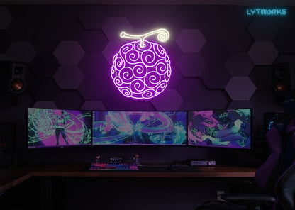 One Piece Gomu Gomy Fruit Neon