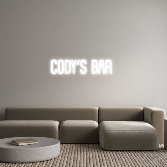 Custom Neon: Cody’s Bar