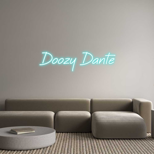 Custom Neon: Doozy Dante