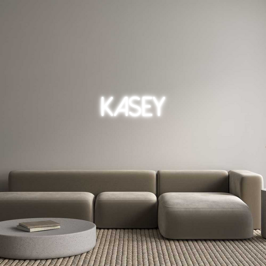 Custom Neon: Kasey