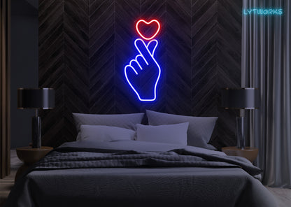 Neon Flicker of Love