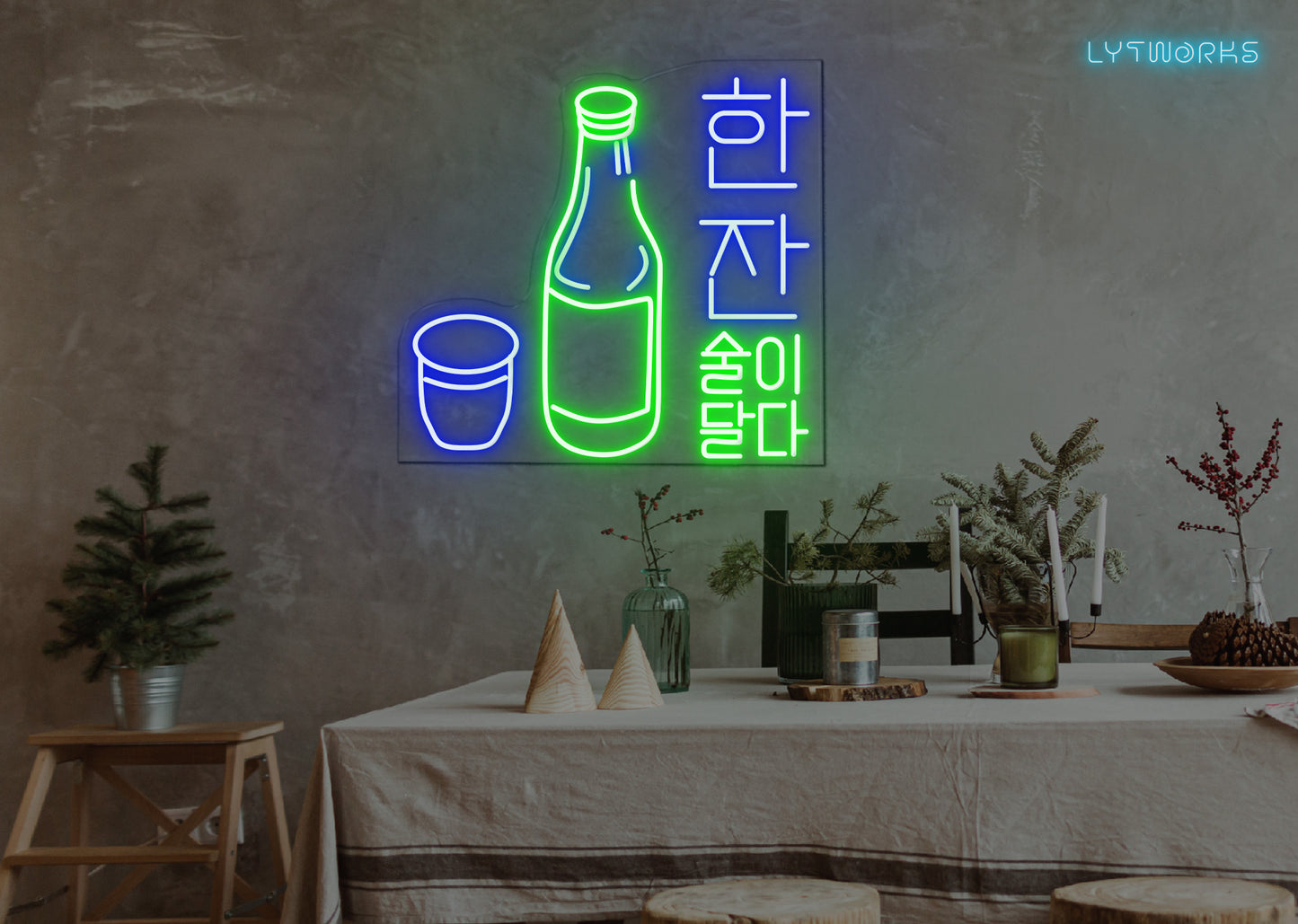 Soju Neon Sign