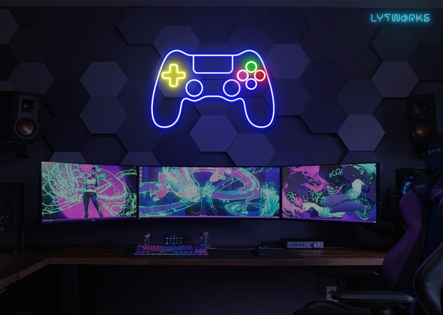 Neon Gamers Controller