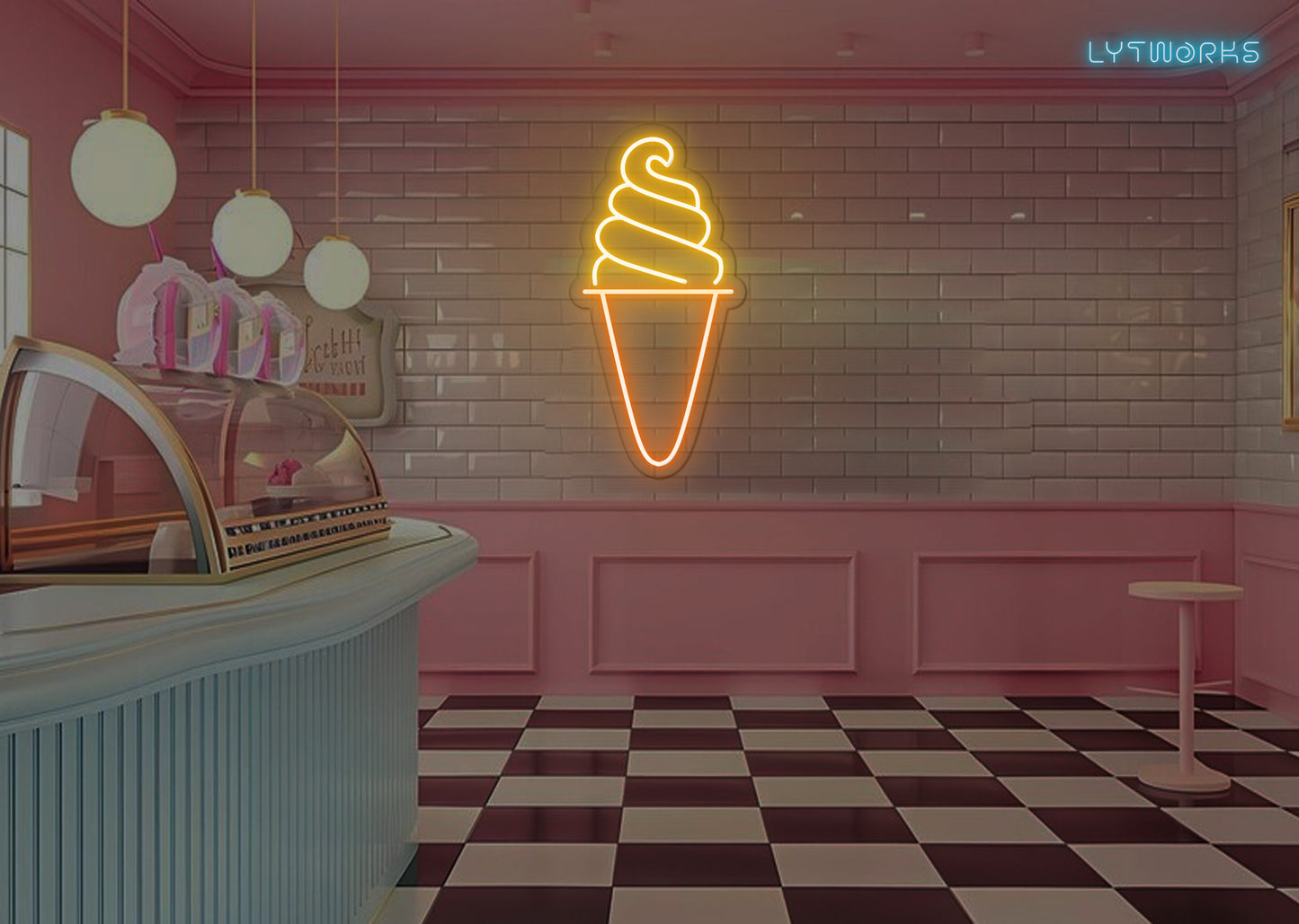 Neon Soft Serve