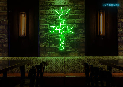 Travis Scott "Cactus Jack" Neon