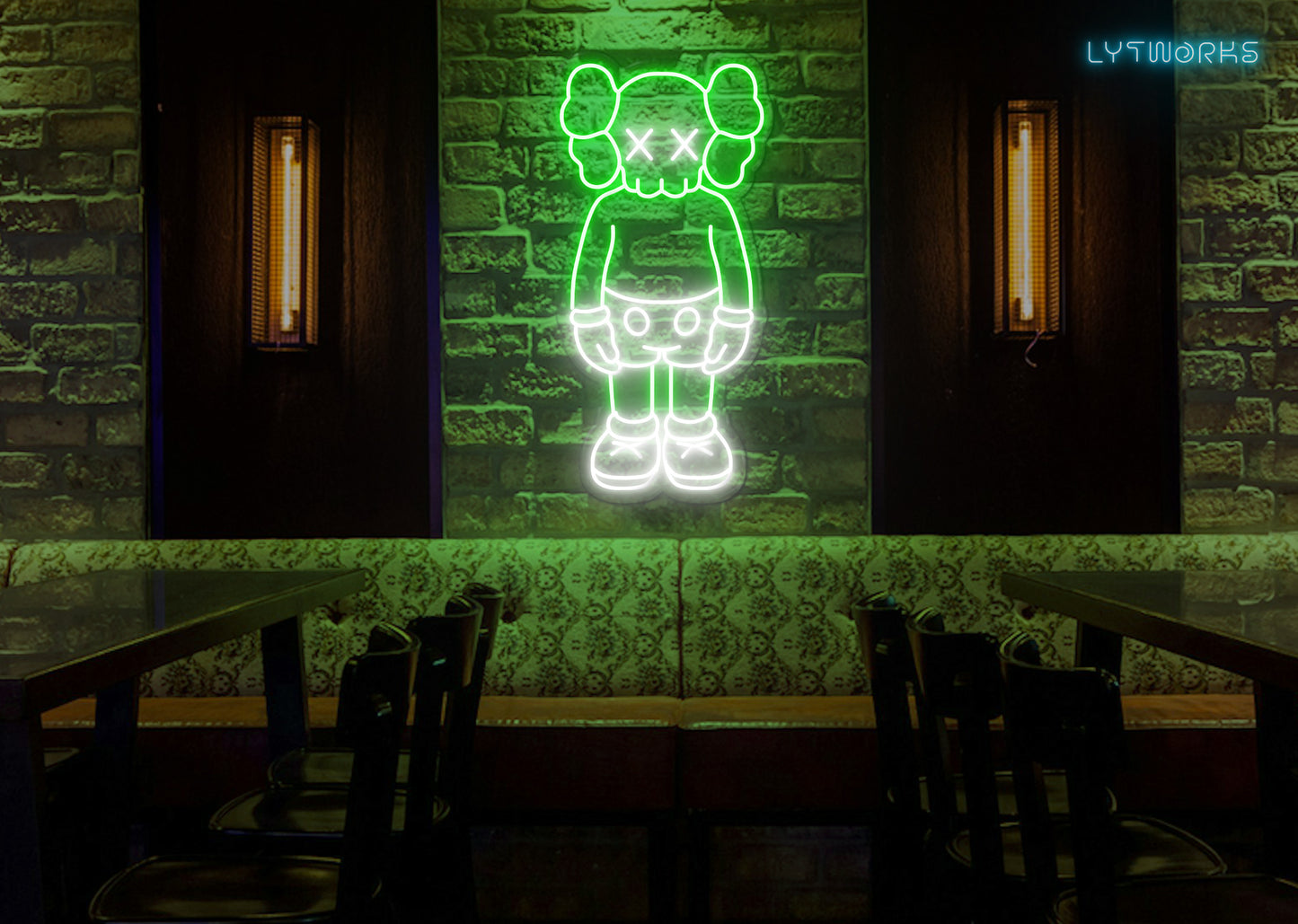 Neon KAWS Companion