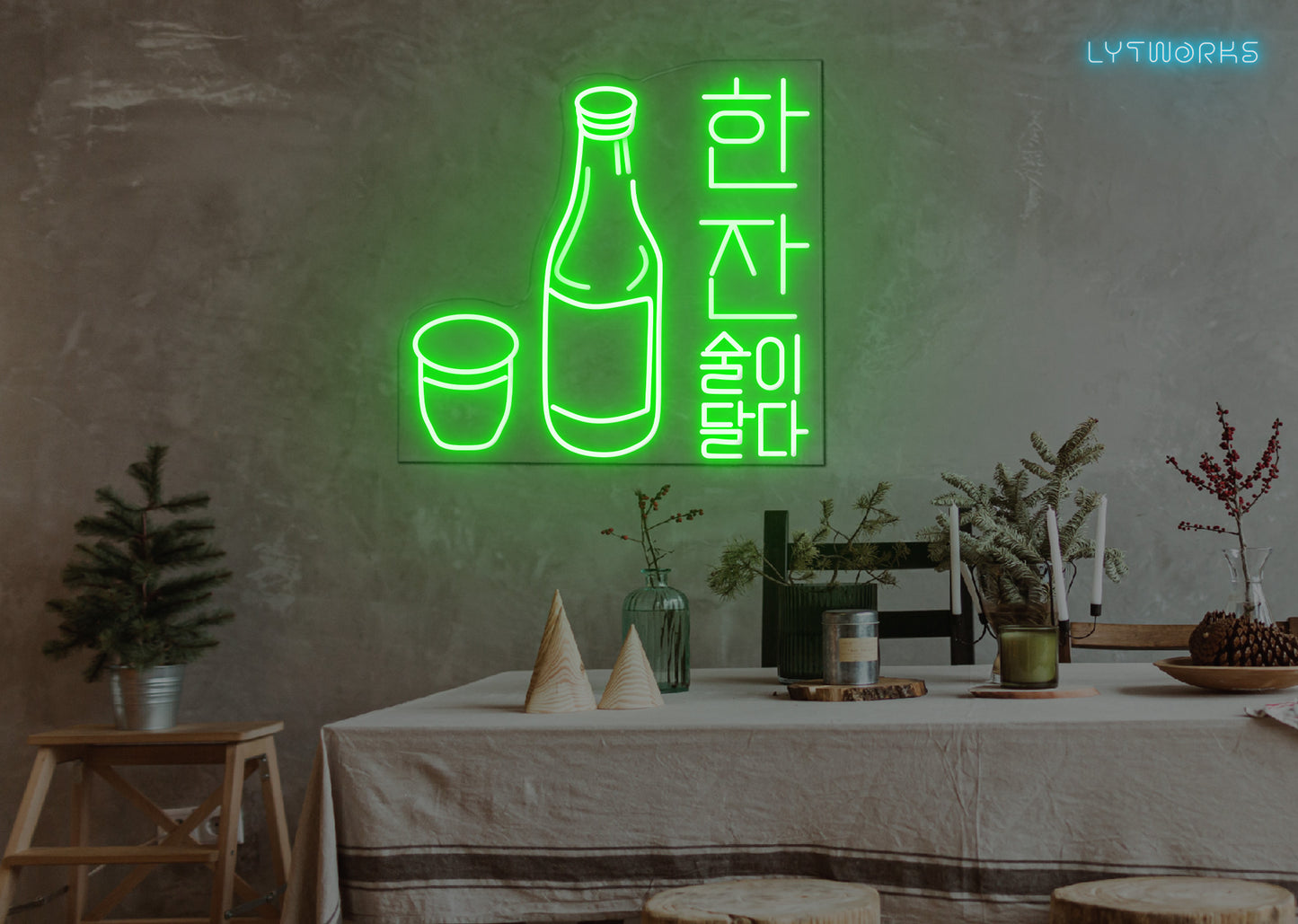 Soju Neon Sign