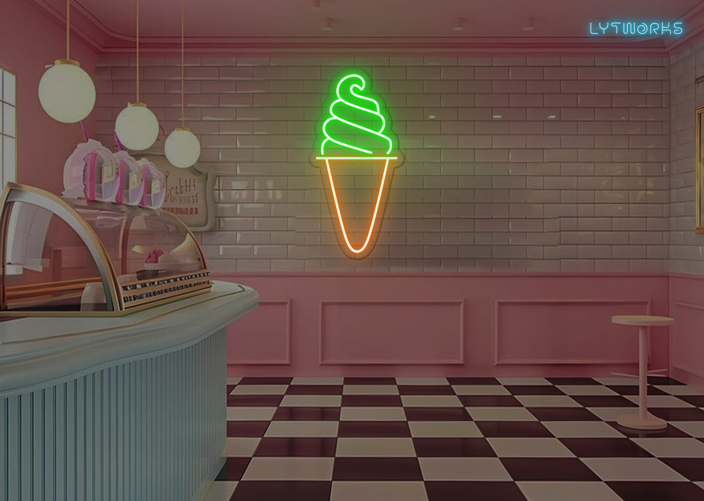 Neon Soft Serve