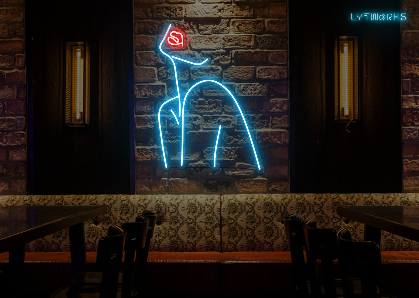 Neon Ruby Kiss
