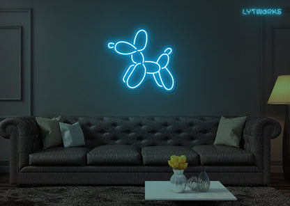 Neon Balloon Pooch