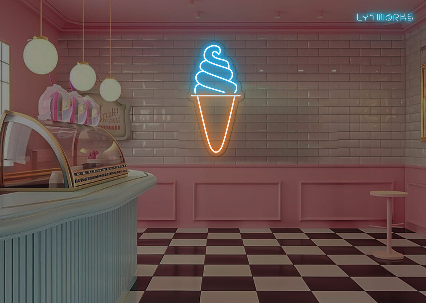 Neon Soft Serve
