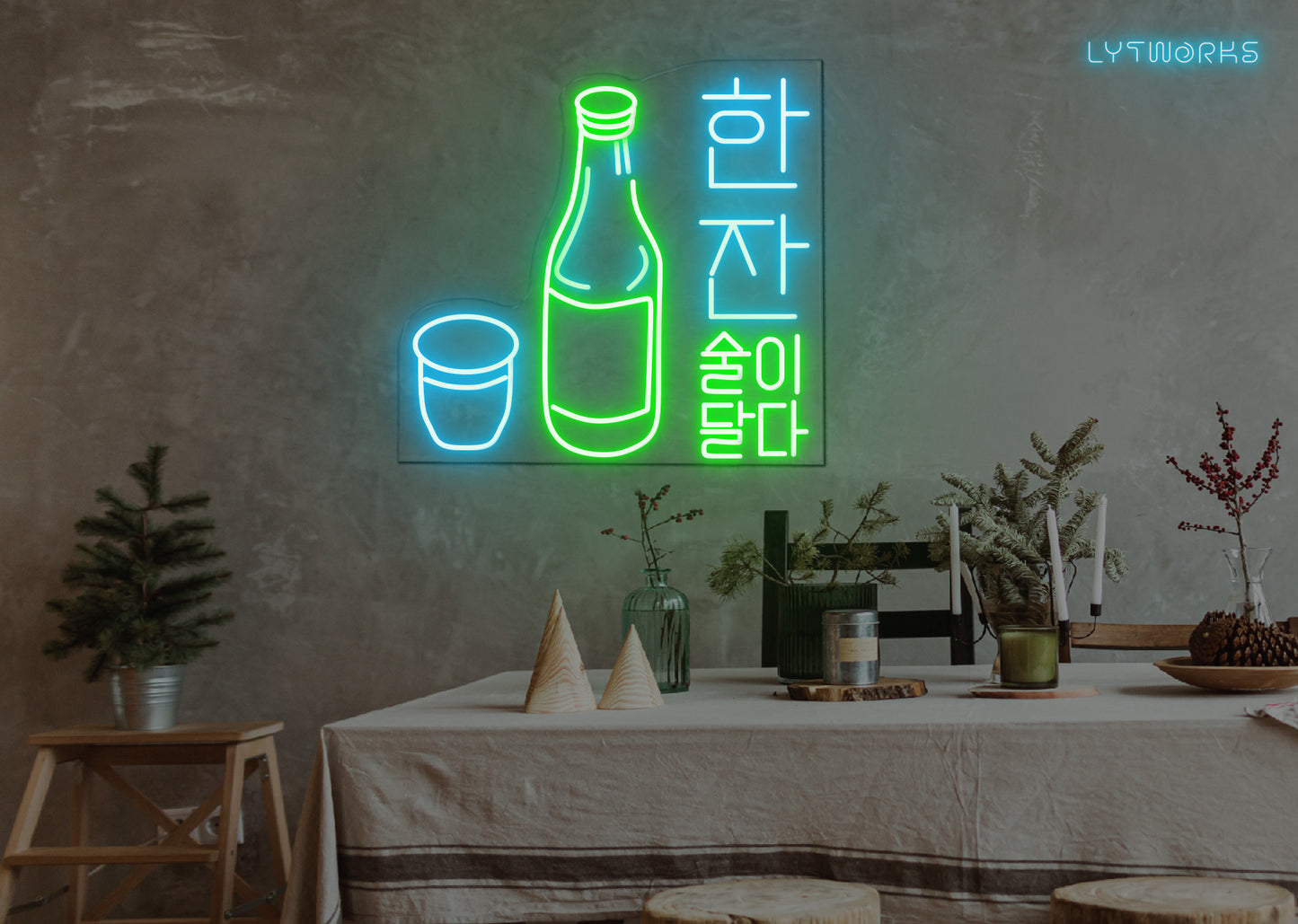 Soju Neon Sign