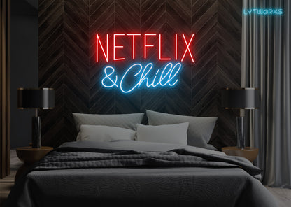 Netflix & Chill Neon