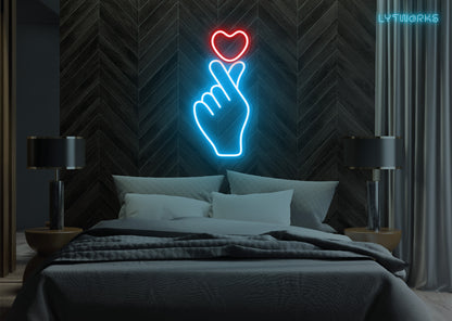 Neon Flicker of Love