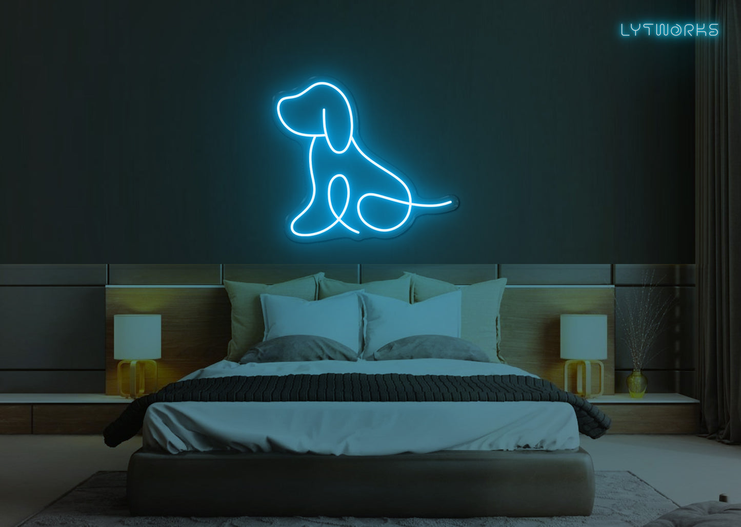 Neon Pup Art