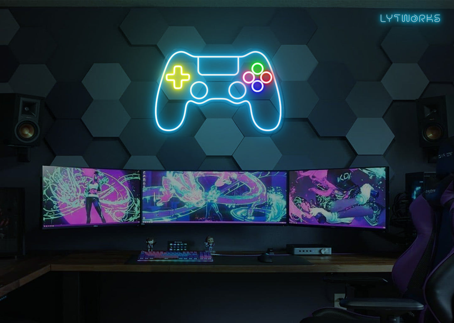 Neon Gamers Controller